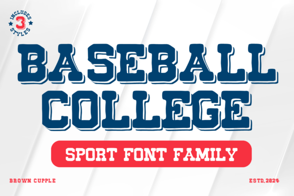 Baseball College Font for Bold Campaigns