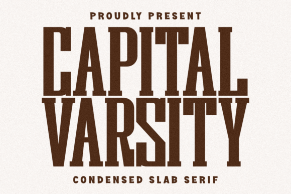 Capital Varsity: A Bold Font for Impactful Campaigns