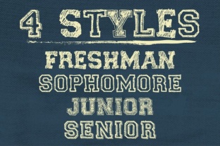 College Dropout Font