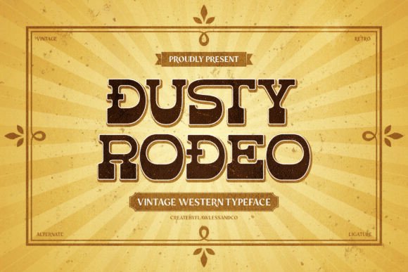 Dusty Rodeo Font for Business