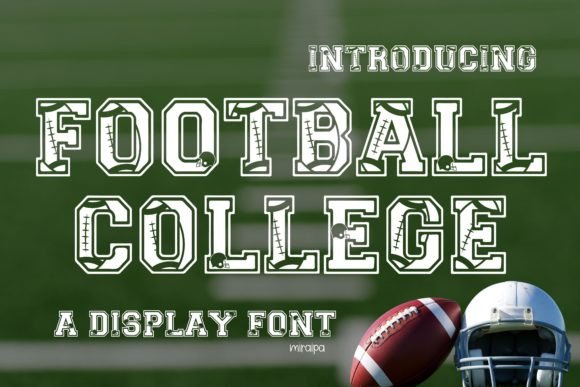 Football College Font