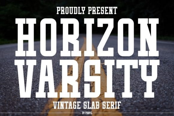 Horizon Varsity Font for Business