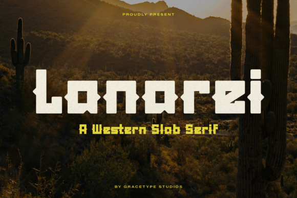 Lanarei: A Bold Slab Serif for Campaign Design