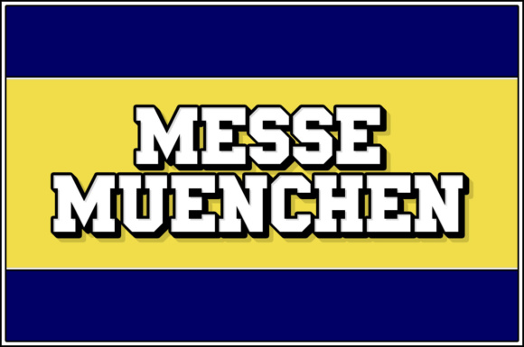 Messe Muenchen Font