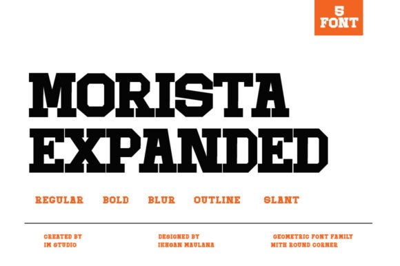 Morista Expanded Font for Business