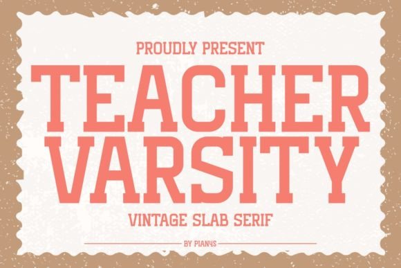 Teacher Varsity Font Review