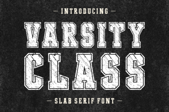 Varsity Class: A Vintage Font for Modern Brands