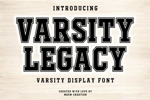 Varsity Legacy Font Review