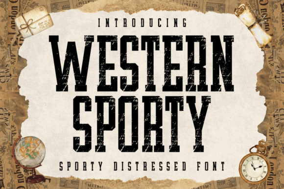 Western Sporty: A Font That Speaks Volumes